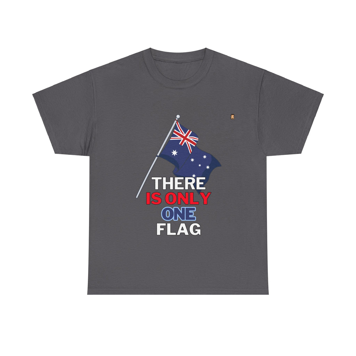 One Ozzie Flag | Unisex Heavy Cotton Tee (AUS/NZ ONLY)