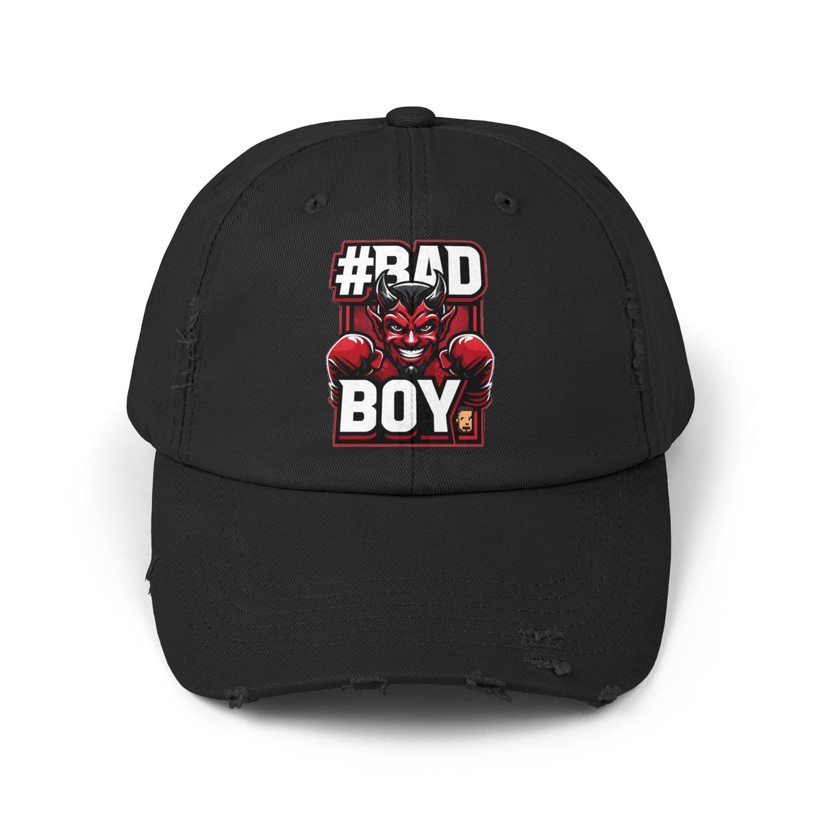 Bad Boy | Unisex Distressed Cap  (USA/CAN ONLY)