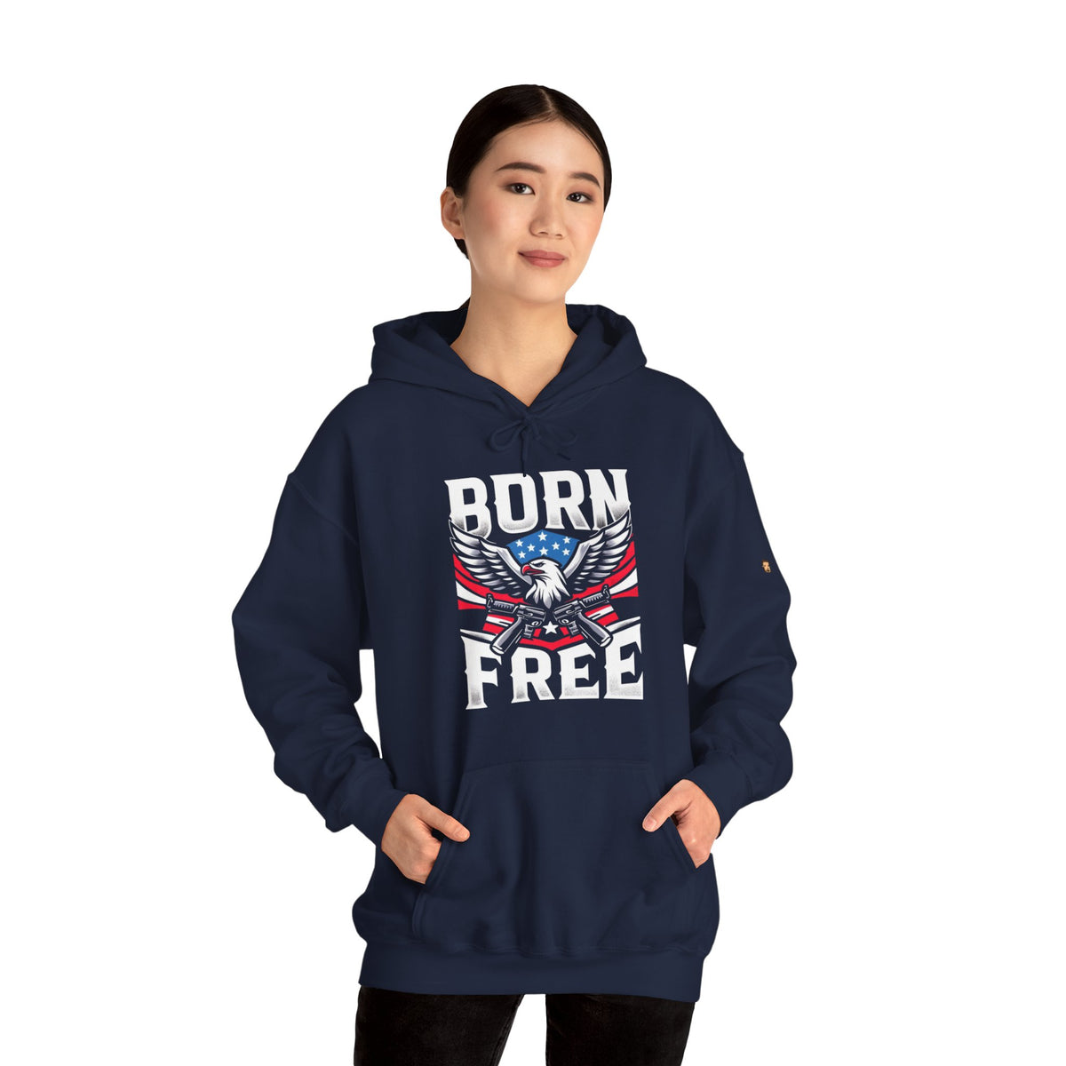 Born Free, Protect The 2nd | Unisex Heavy Blend Hooded Sweatshirt (USA/CAN ONLY)