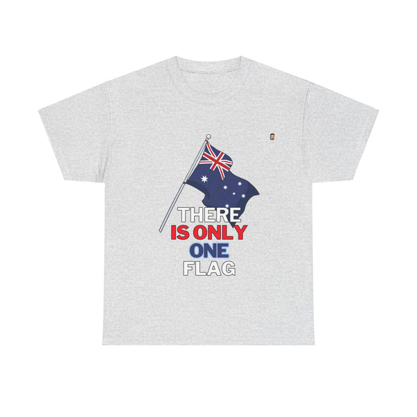 One Ozzie Flag | Unisex Heavy Cotton Tee (AUS/NZ ONLY)