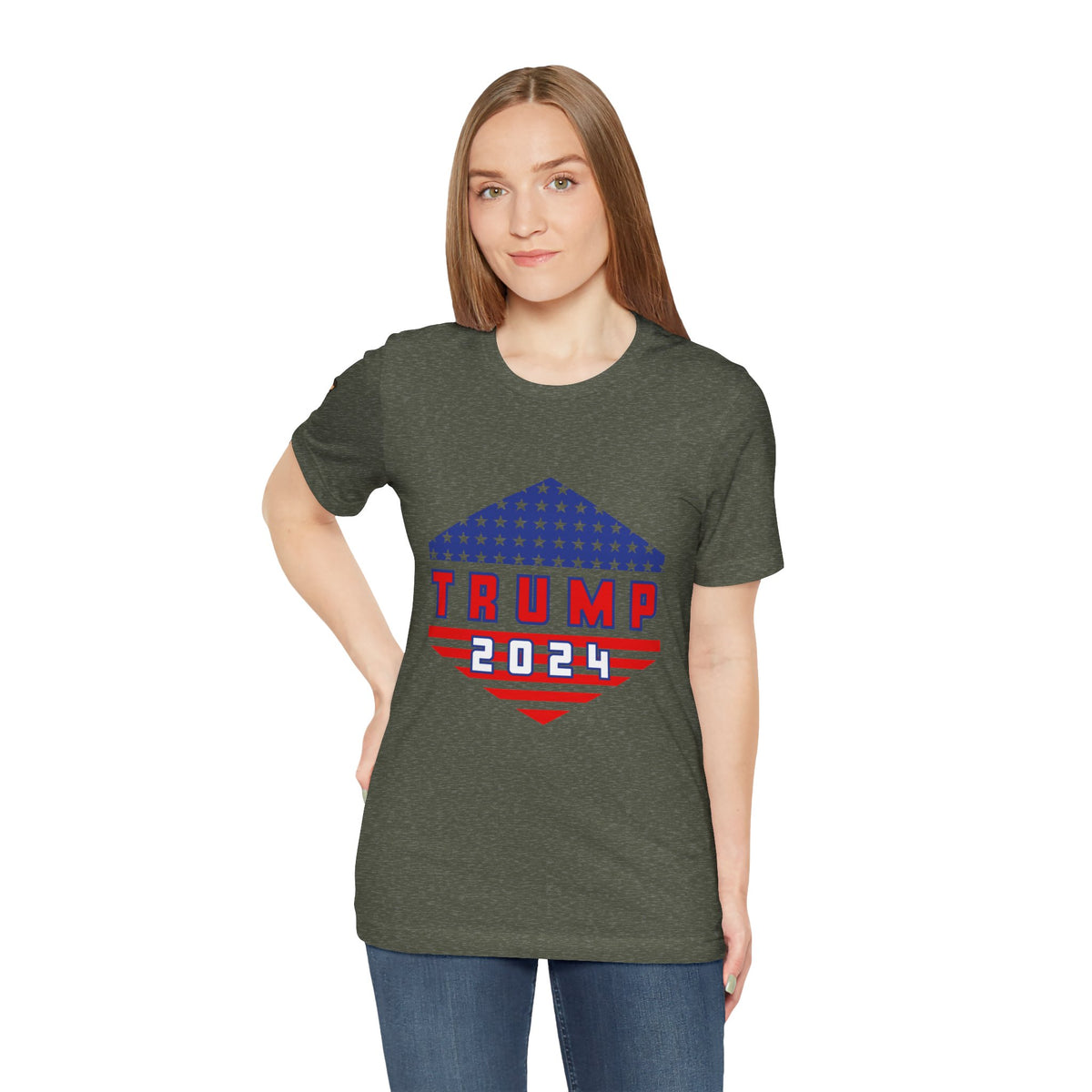 Trump All The Way 2024 | Unisex Jersey Short Sleeve Tee (USA/ CAN ONLY)