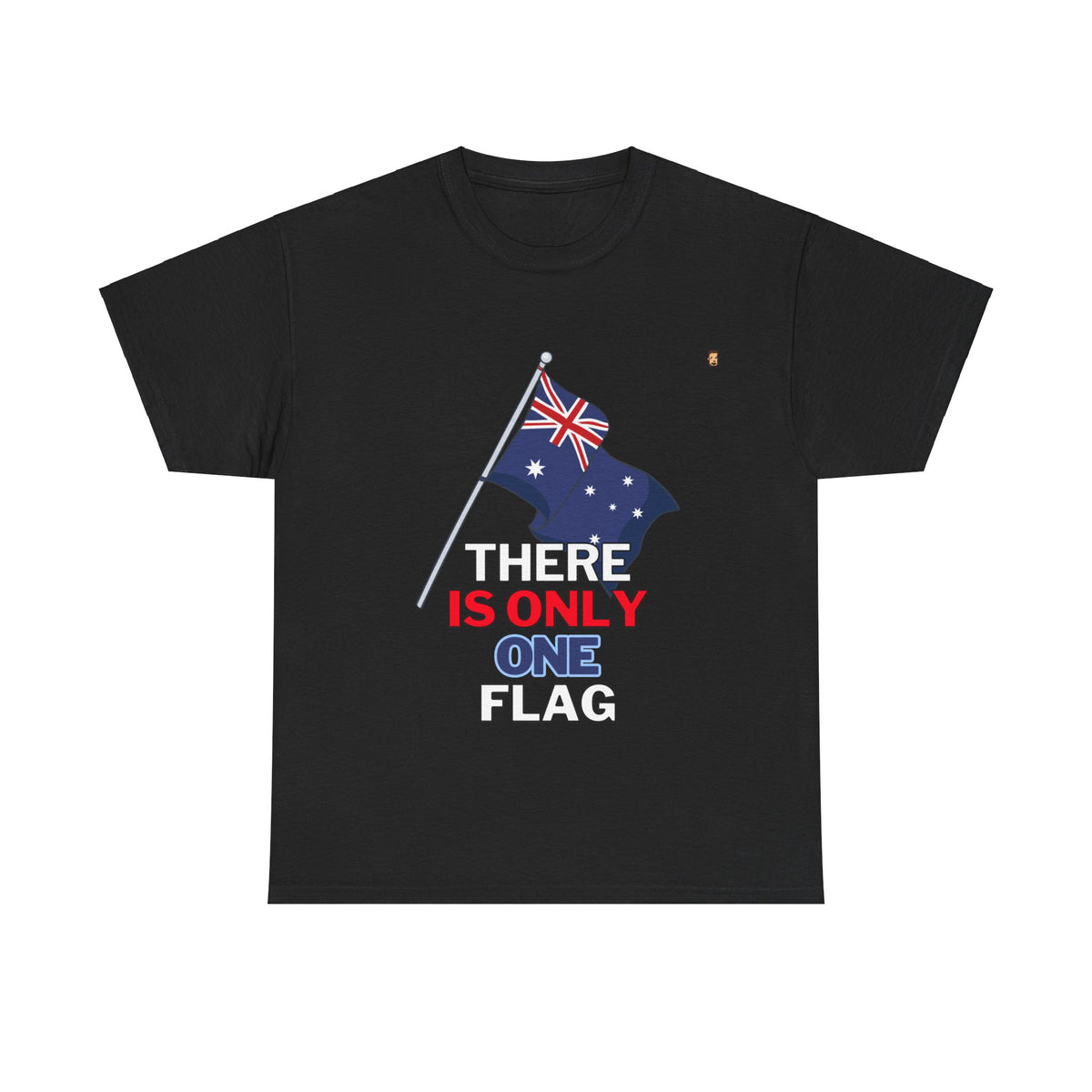 One Ozzie Flag | Unisex Heavy Cotton Tee (AUS/NZ ONLY)