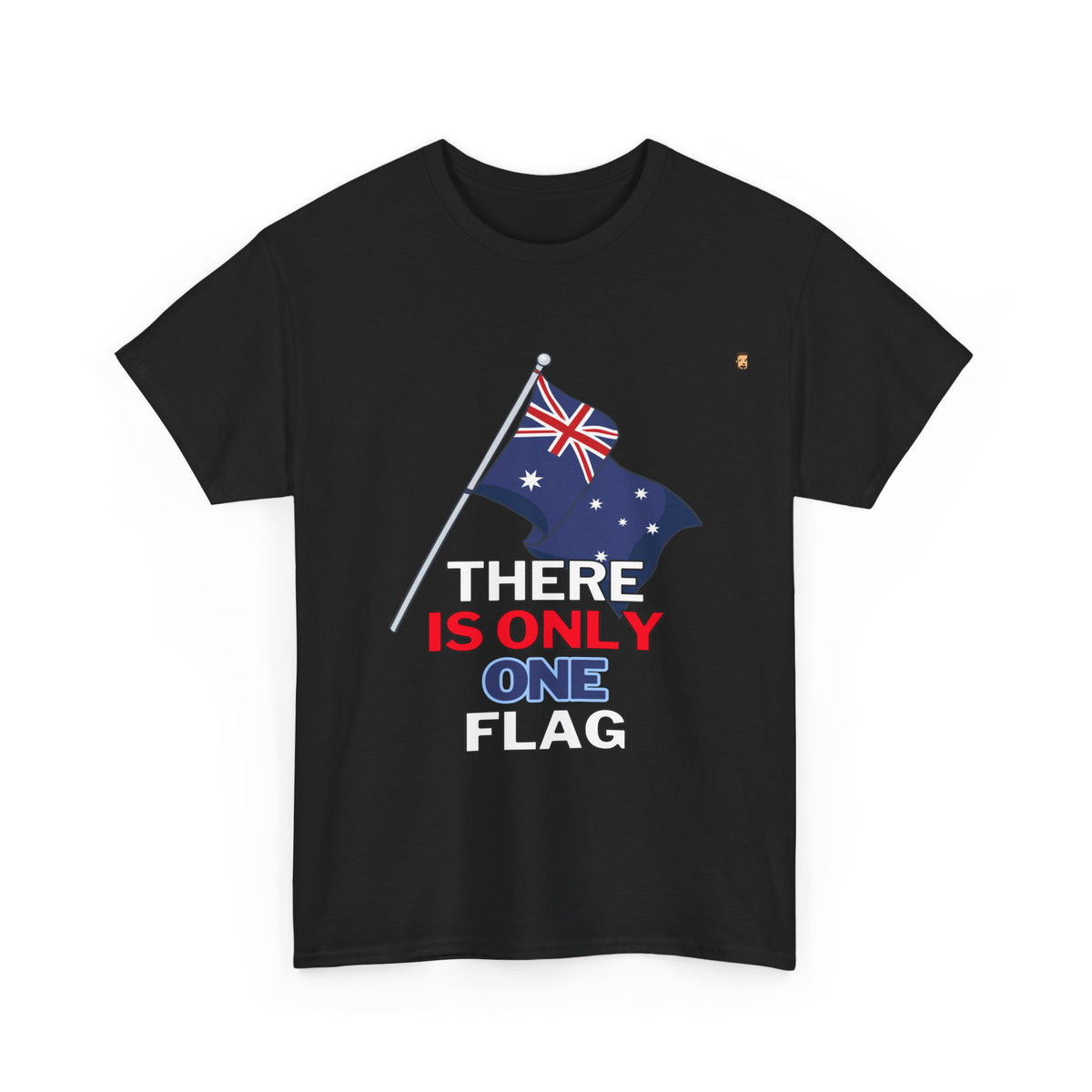 One Ozzie Flag | Unisex Heavy Cotton Tee (AUS/NZ ONLY)