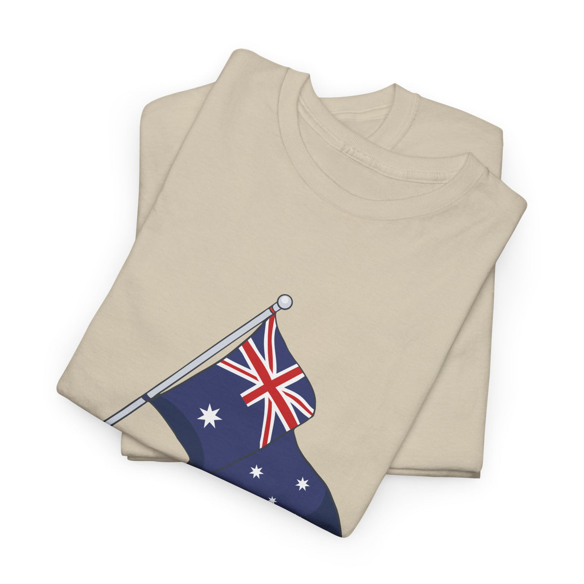 One Ozzie Flag | Unisex Heavy Cotton Tee (AUS/NZ ONLY)