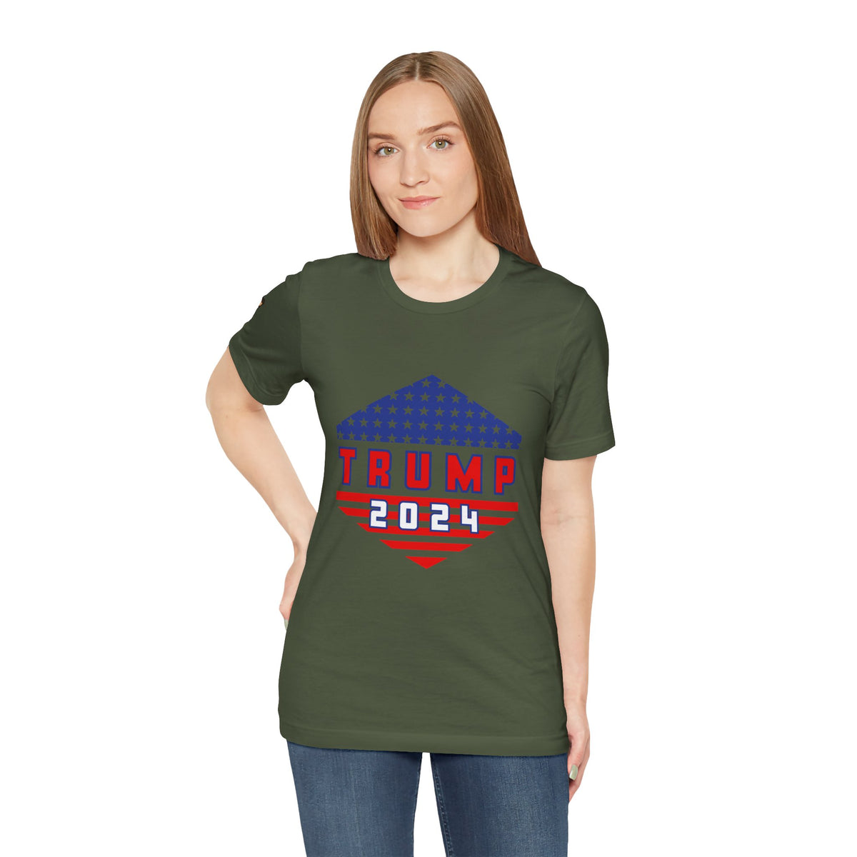 Trump All The Way 2024 | Unisex Jersey Short Sleeve Tee (USA/ CAN ONLY)