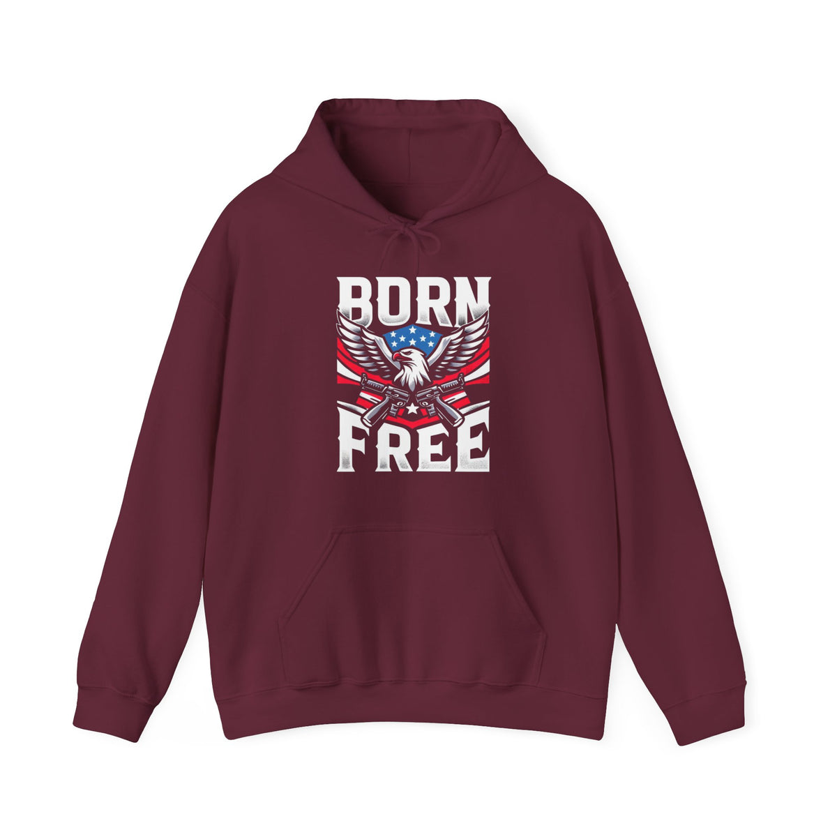 Born Free, Protect The 2nd | Unisex Heavy Blend Hooded Sweatshirt (USA/CAN ONLY)