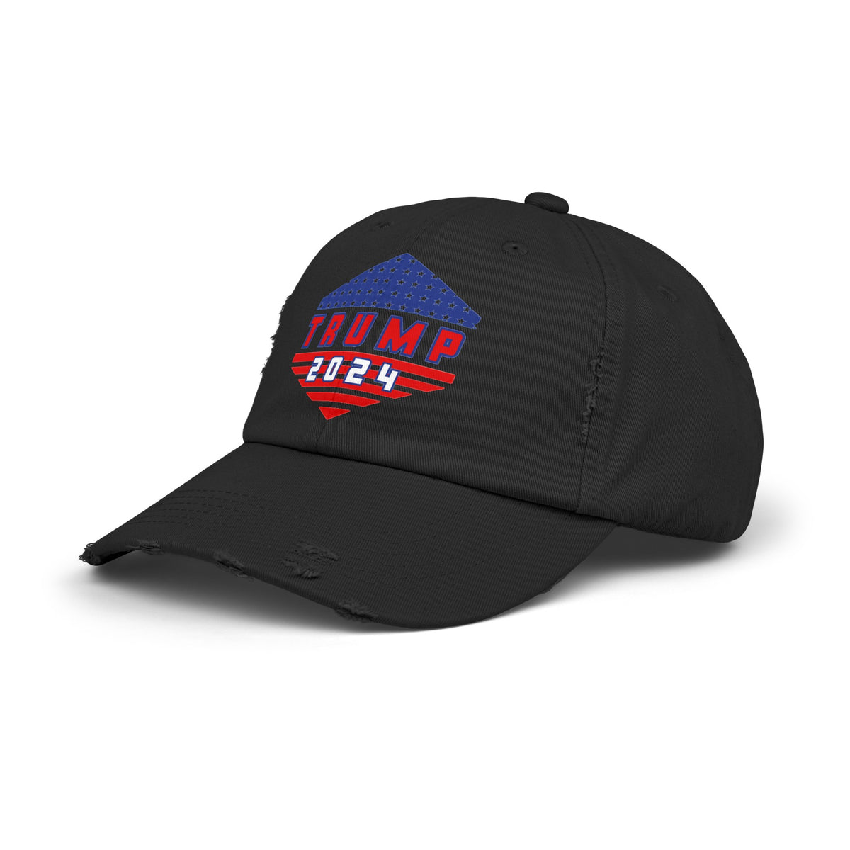 Trump All The Way 2024 | Printed Unisex Distressed Cap (USA/ CAN ONLY)