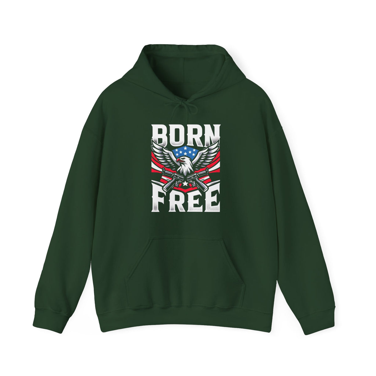 Born Free, Protect The 2nd | Unisex Heavy Blend Hooded Sweatshirt (USA/CAN ONLY)