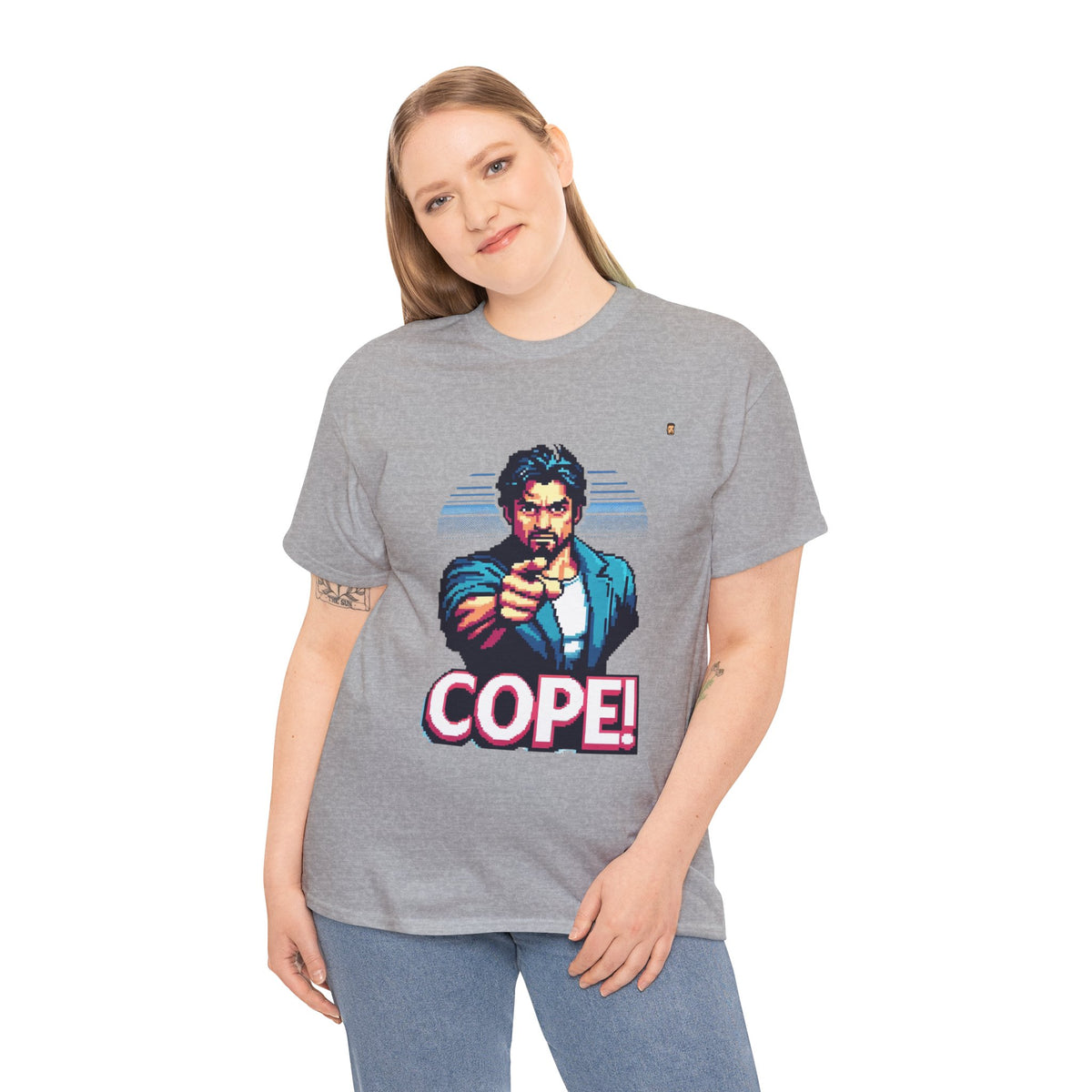 Cope!™  | Unisex Heavy Cotton Tee (AUS ONLY)