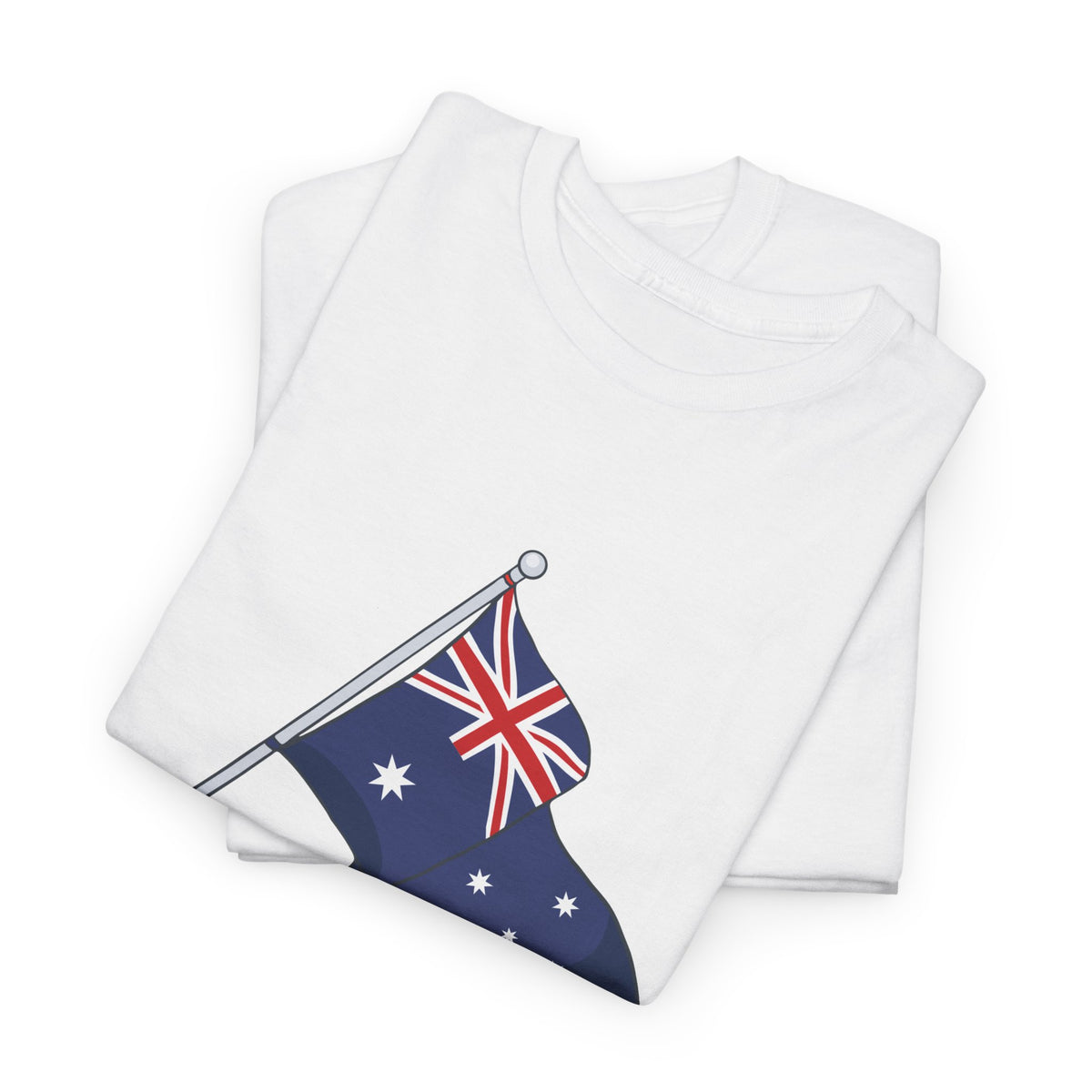 One Ozzie Flag | Unisex Heavy Cotton Tee (AUS/NZ ONLY)