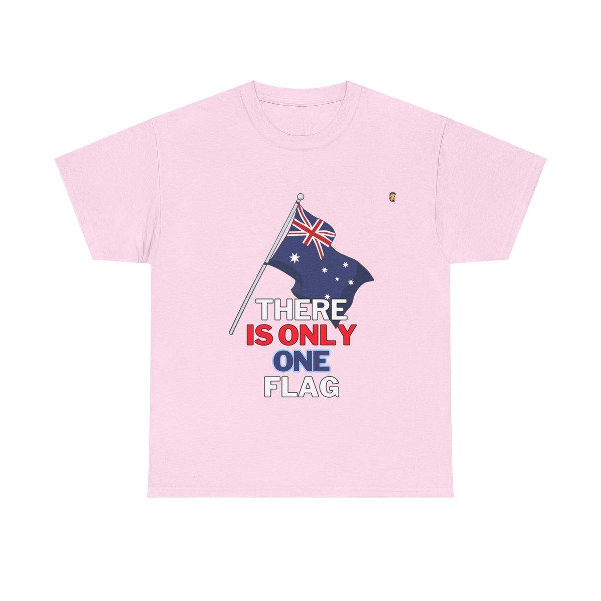 One Ozzie Flag | Unisex Heavy Cotton Tee (AUS/NZ ONLY)