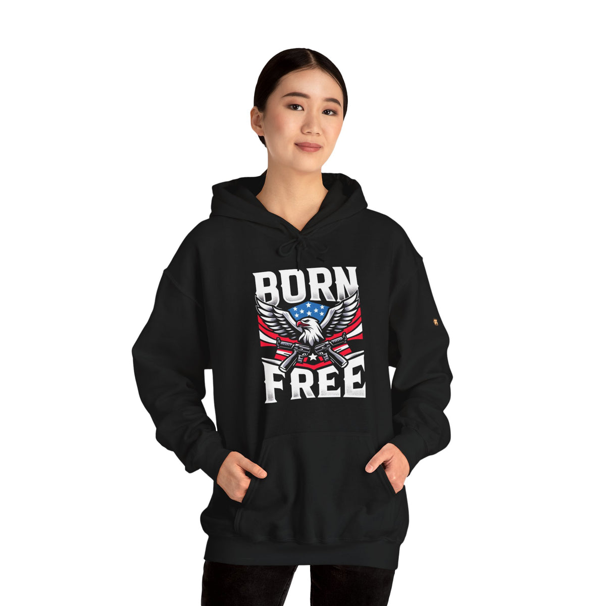 Born Free, Protect The 2nd | Unisex Heavy Blend Hooded Sweatshirt (USA/CAN ONLY)