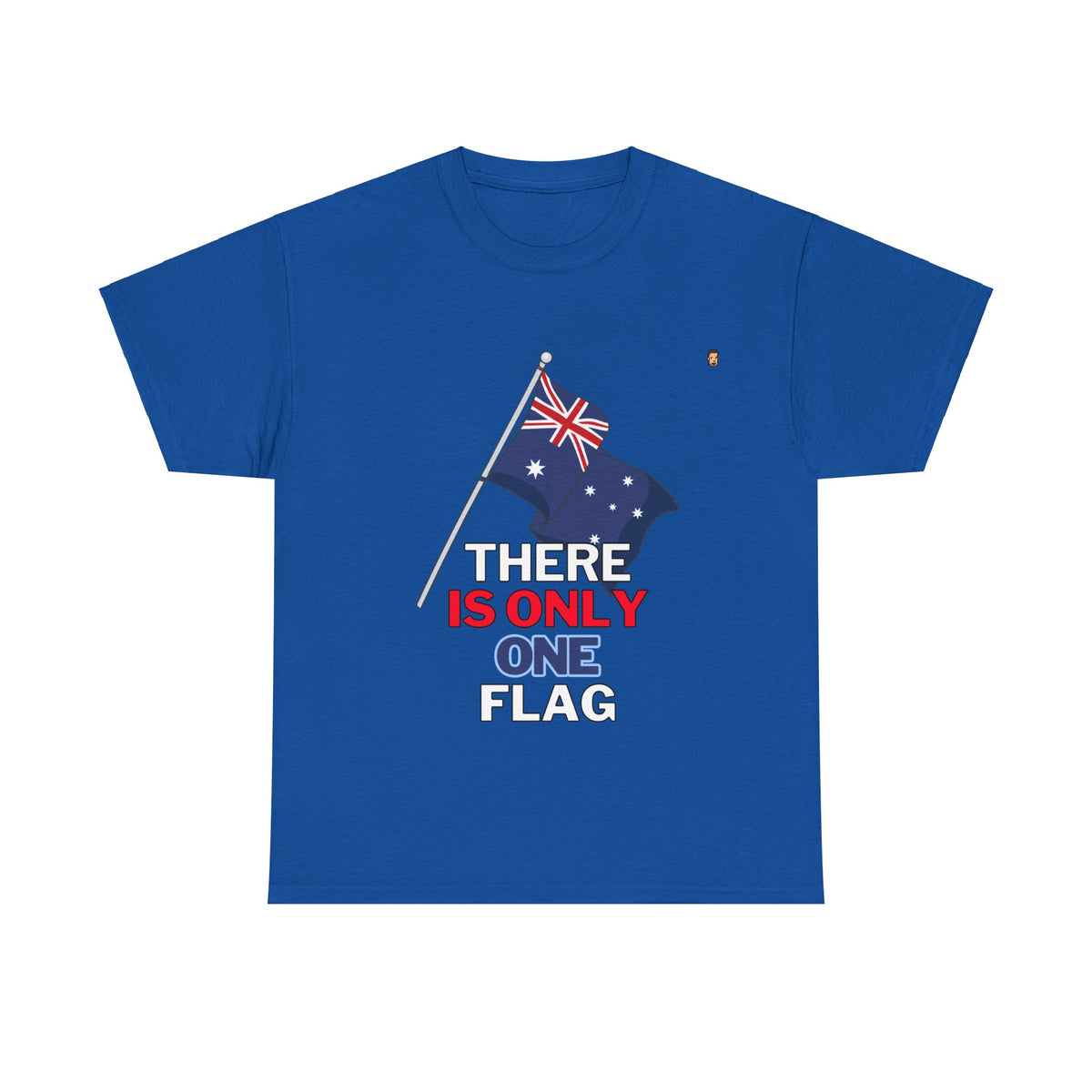 One Ozzie Flag | Unisex Heavy Cotton Tee (AUS/NZ ONLY)