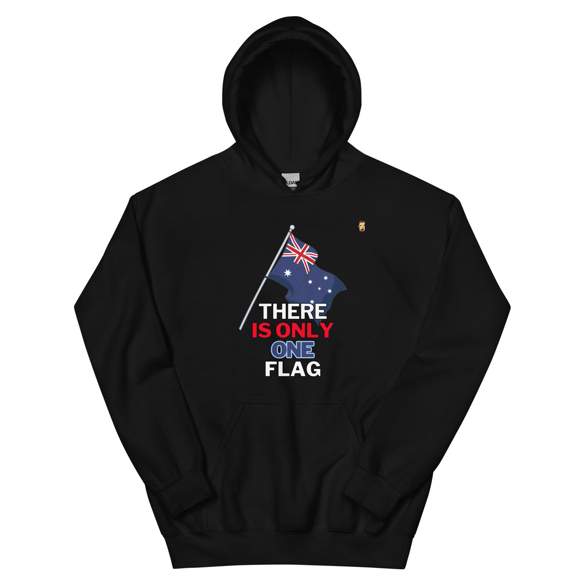 One Ozzie Flag | Unisex Hoodie (AUS ONLY)