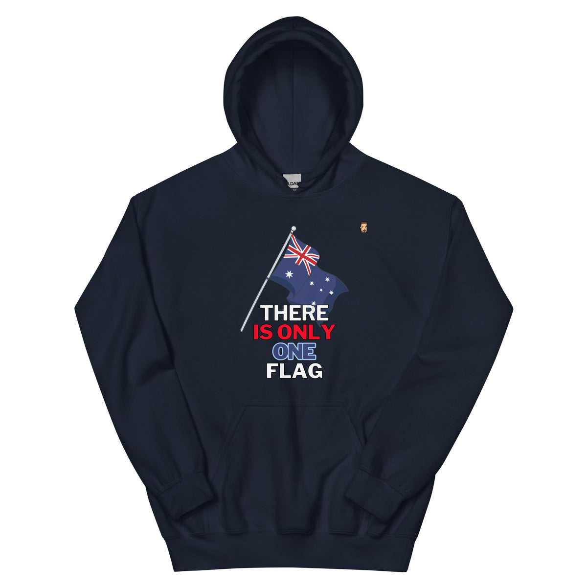 One Ozzie Flag | Unisex Hoodie (AUS ONLY)