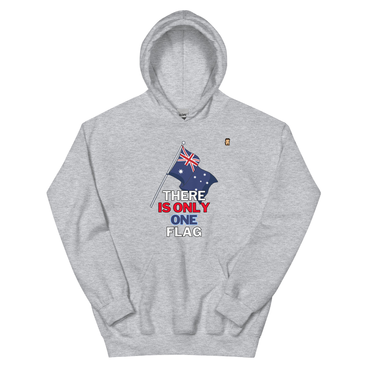 One Ozzie Flag | Unisex Hoodie (AUS ONLY)