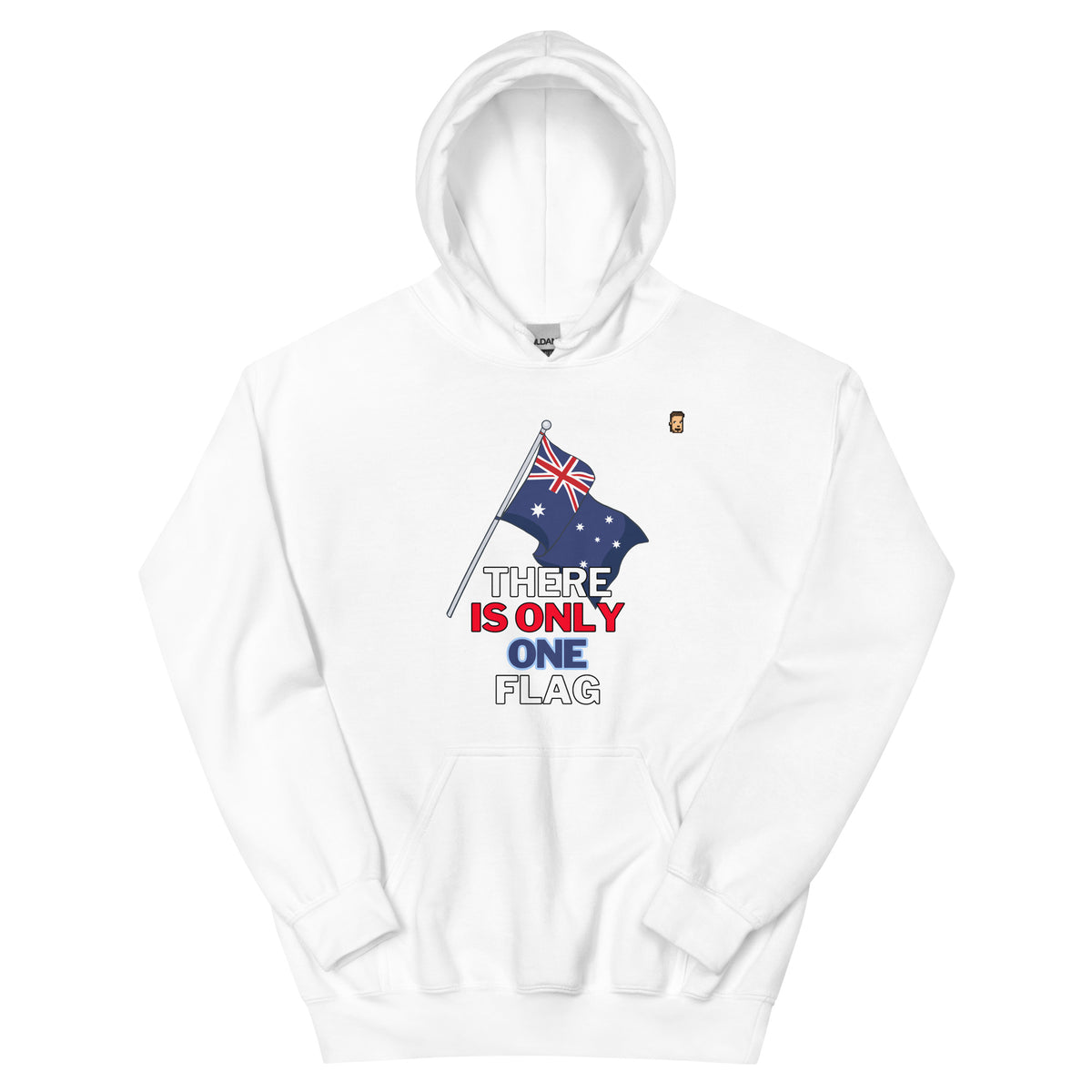 One Ozzie Flag | Unisex Hoodie (AUS ONLY)