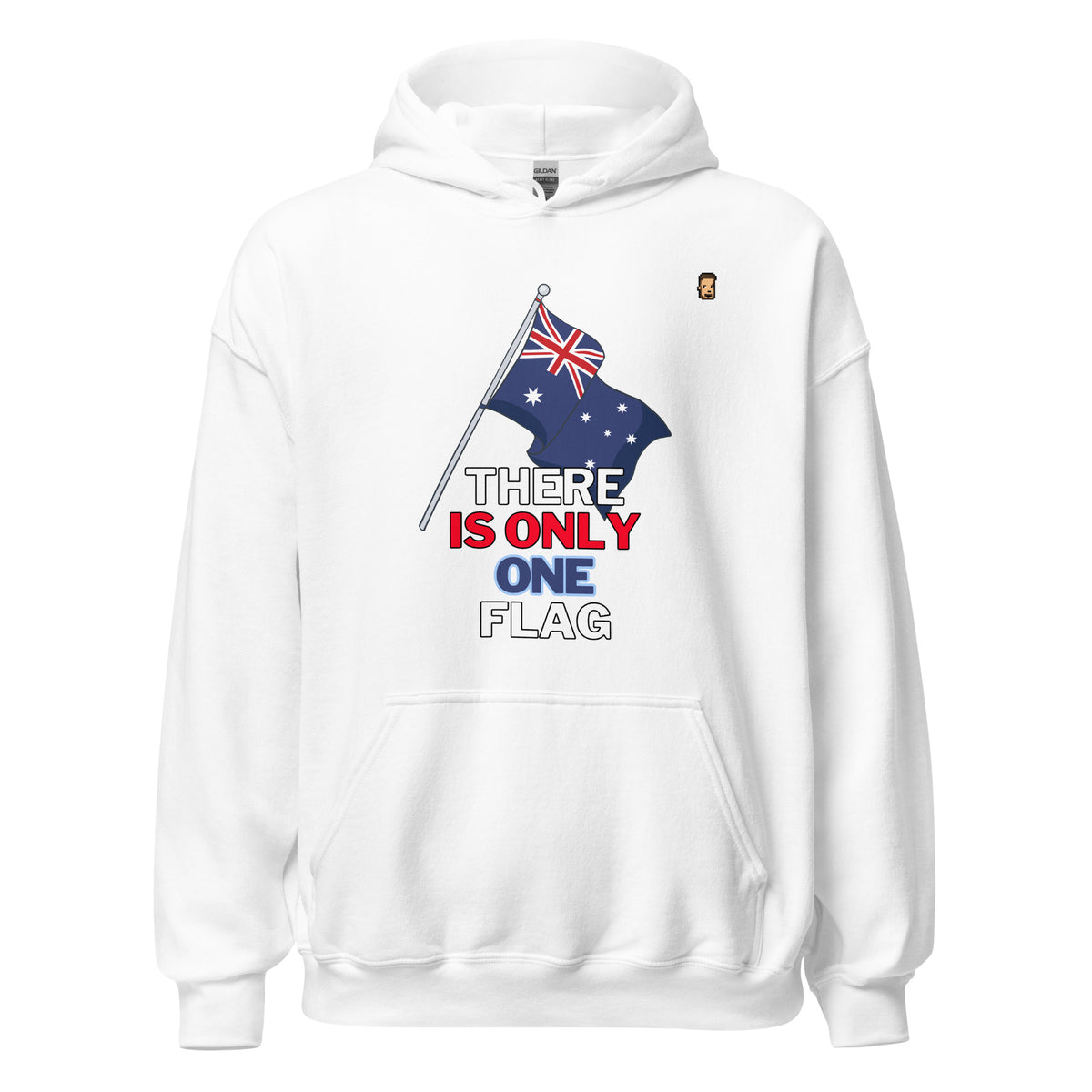 One Ozzie Flag | Unisex Hoodie (AUS ONLY)