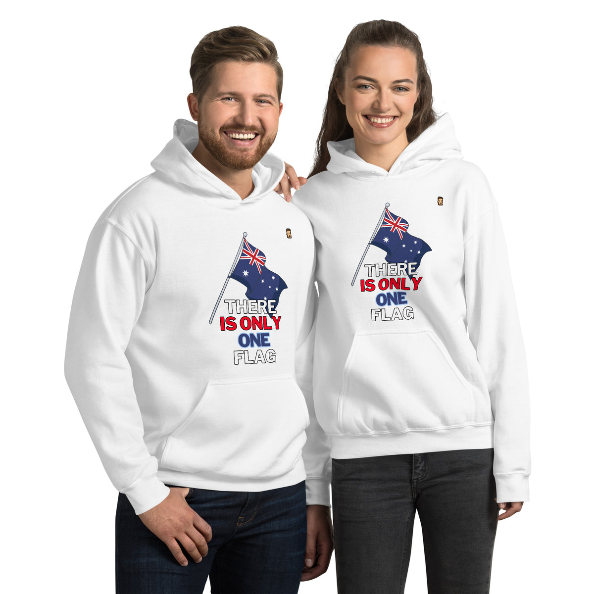 One Ozzie Flag | Unisex Hoodie (AUS ONLY)