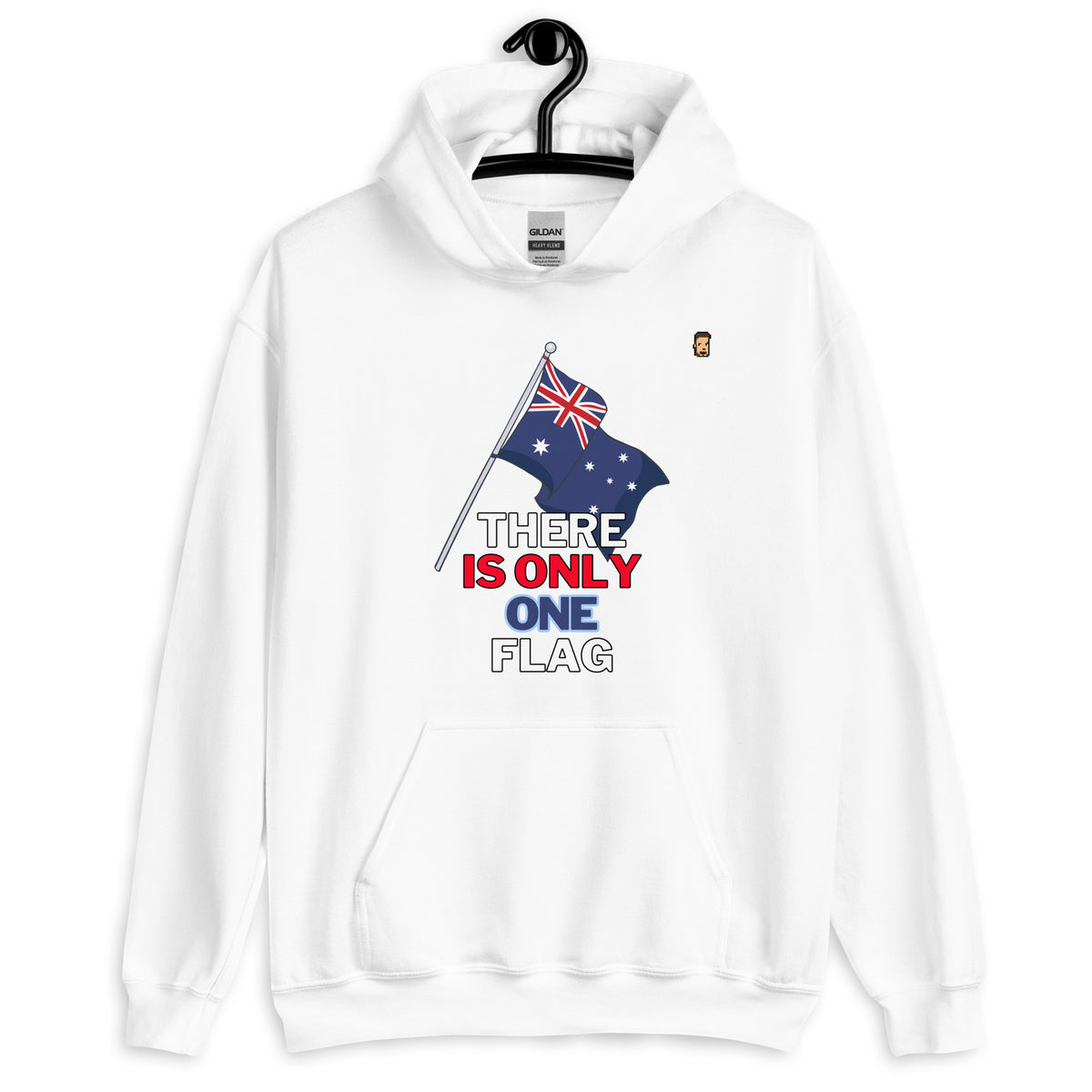 One Ozzie Flag | Unisex Hoodie (AUS ONLY)